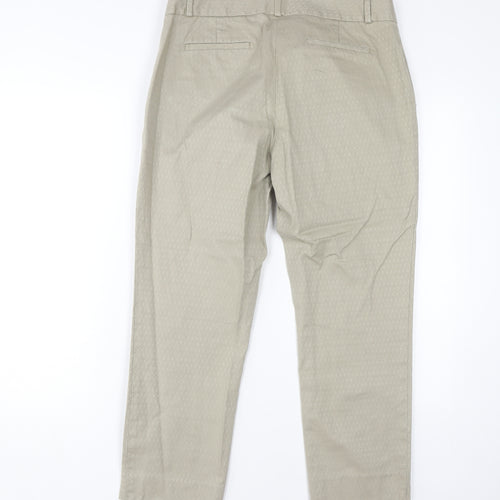 Banana Republic Women's Beige Chino Trousers Size 8