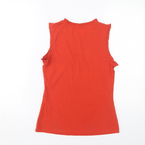 Jacqueline de Yong Women's Red Sleeveless Tank Top