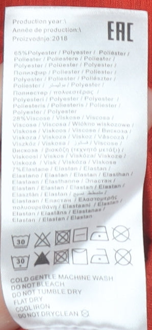 Jacqueline de Yong Women's Red Sleeveless Tank Top