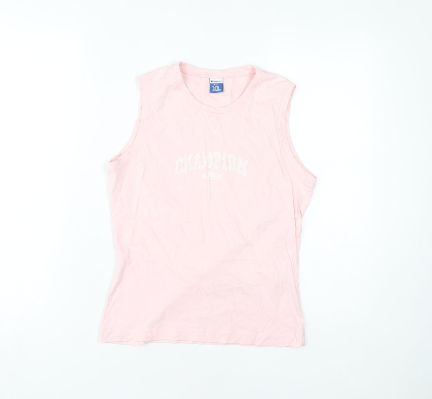 Champion Women's Pink XL Sleeveless Tank Top