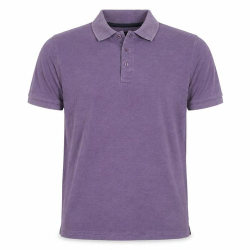 James Pringle Men's Purple Polo M Short Sleeve Casual