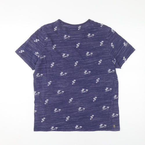 Tokyo Laundry Blue Unisex T-Shirt, M - Beach Style