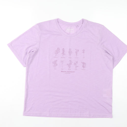 Craghoppers Women’s Purple T-Shirt Size 12