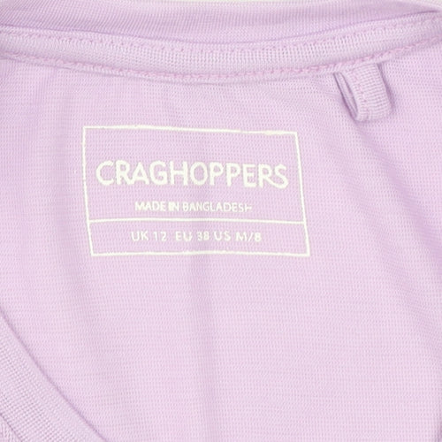 Craghoppers Women’s Purple T-Shirt Size 12