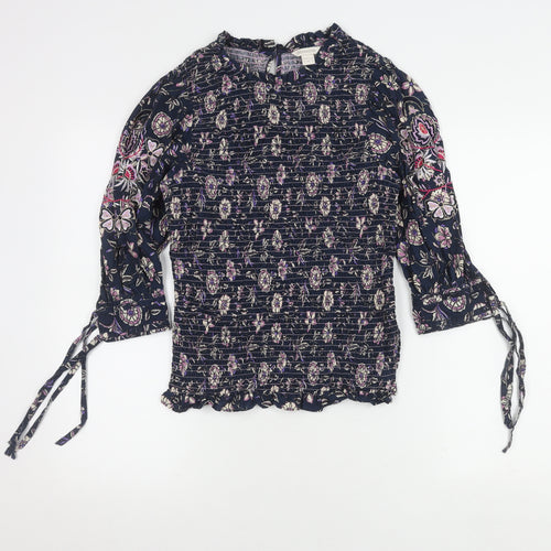 Monsoon Women's Multicoloured Floral Blouse Size 8