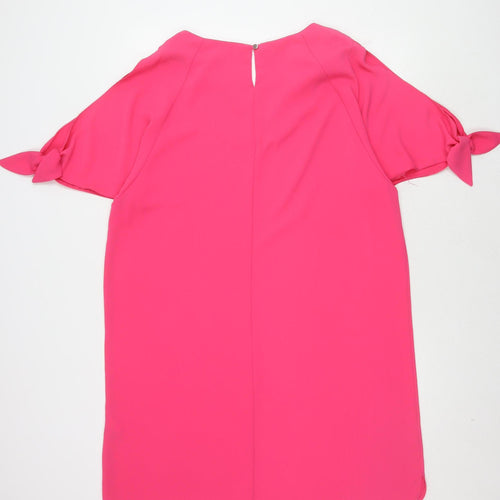 Dorothy Perkins Women's Pink Flutter Sleeve Dress
