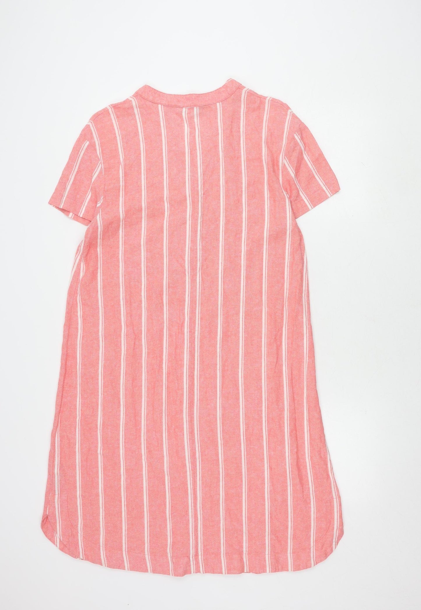 Marks and Spencer Women’s Pink Striped Dress Size 12