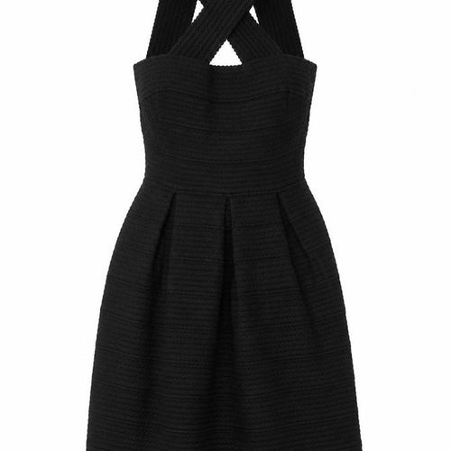New Look Women’s Black Dress Size 8 with Zip Closure