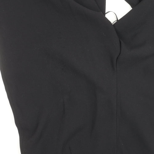 Zara Women's Black XS Wide-Leg Jumpsuit - Casual Style