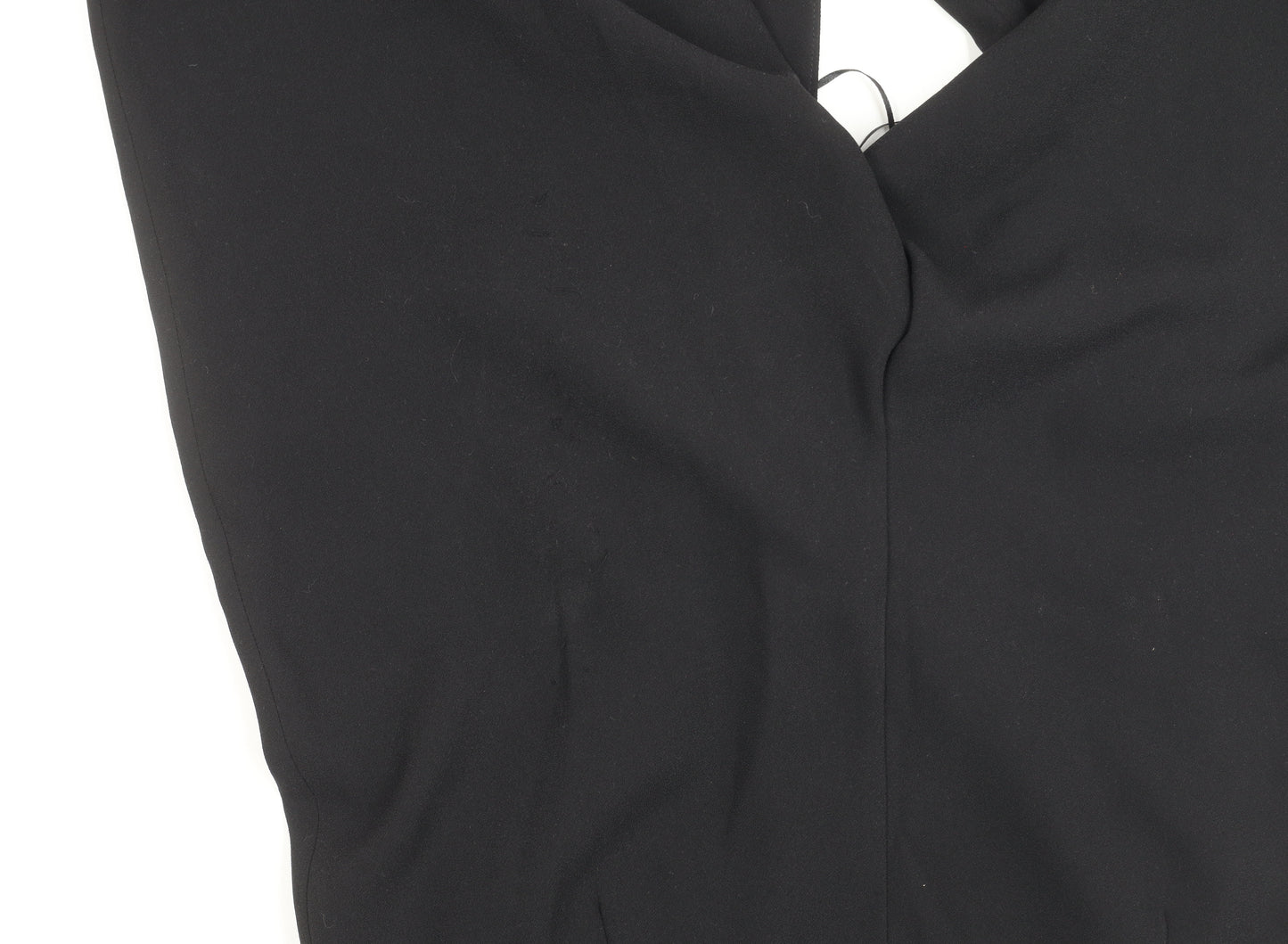 Zara Women's Black XS Wide-Leg Jumpsuit - Casual Style