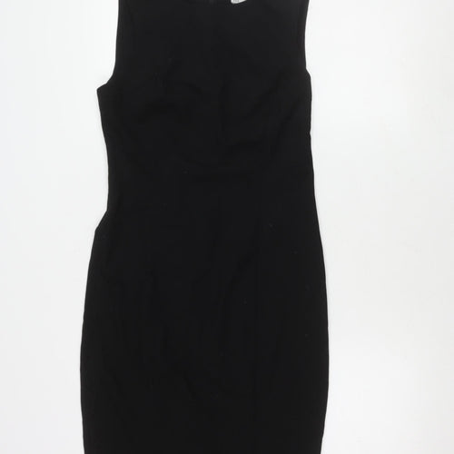 Zara Basic Women's Black Strapless Dress Size 12