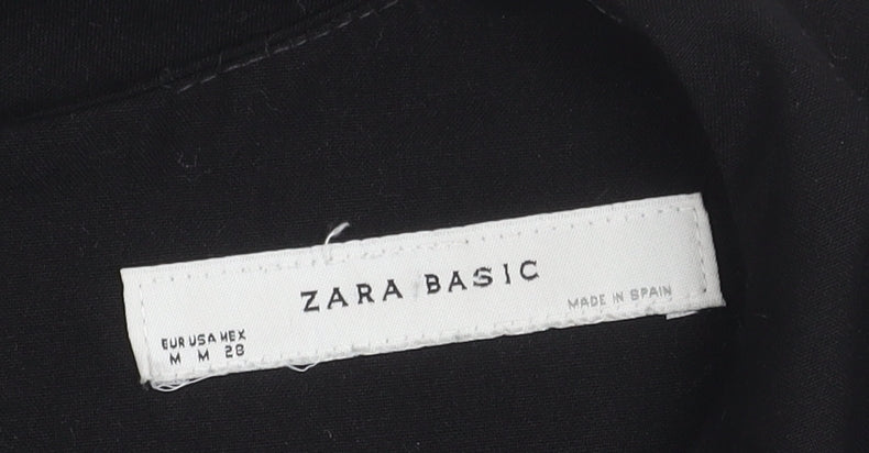 Zara Basic Women's Black Strapless Dress Size 12