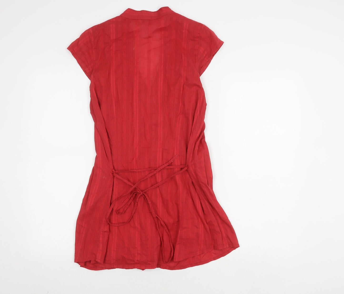 M&Co Women's Red Shirt Dress Size 12