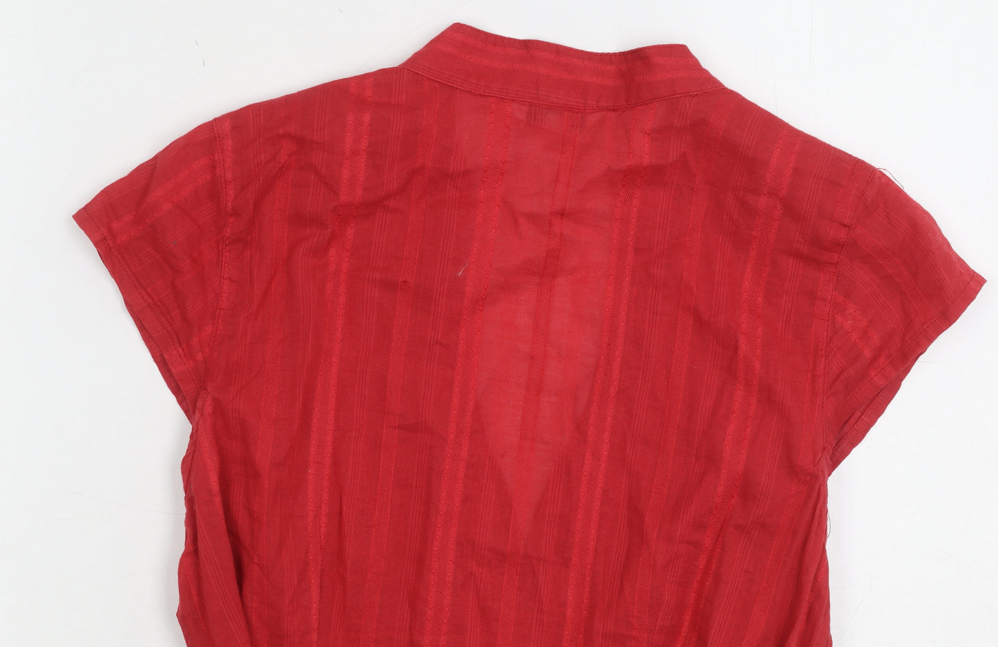 M&Co Women's Red Shirt Dress Size 12