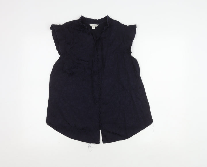 Monsoon Women's Black Sleeveless Blouse, M
