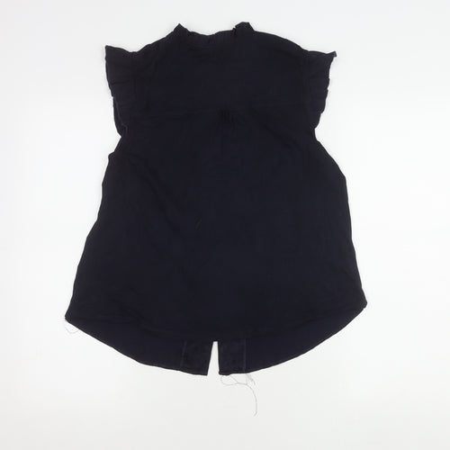 Monsoon Women's Black Sleeveless Blouse, M