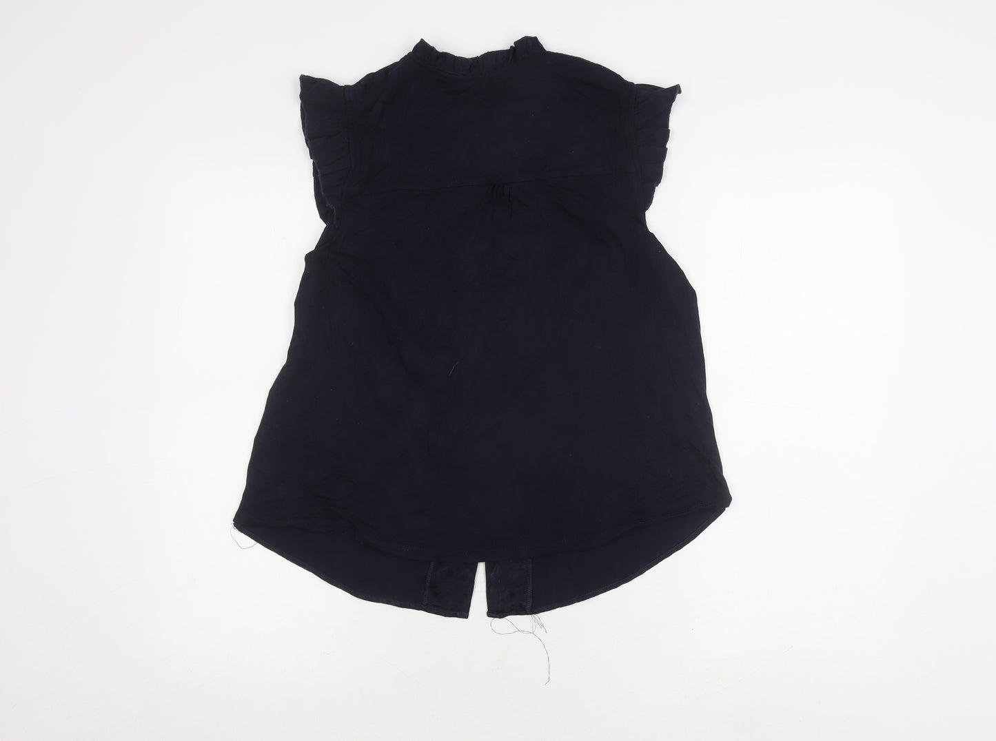 Monsoon Women's Black Sleeveless Blouse, M