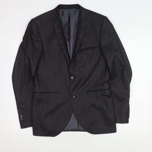 Next Black Men’s 38R Suit Jacket Formal Classic