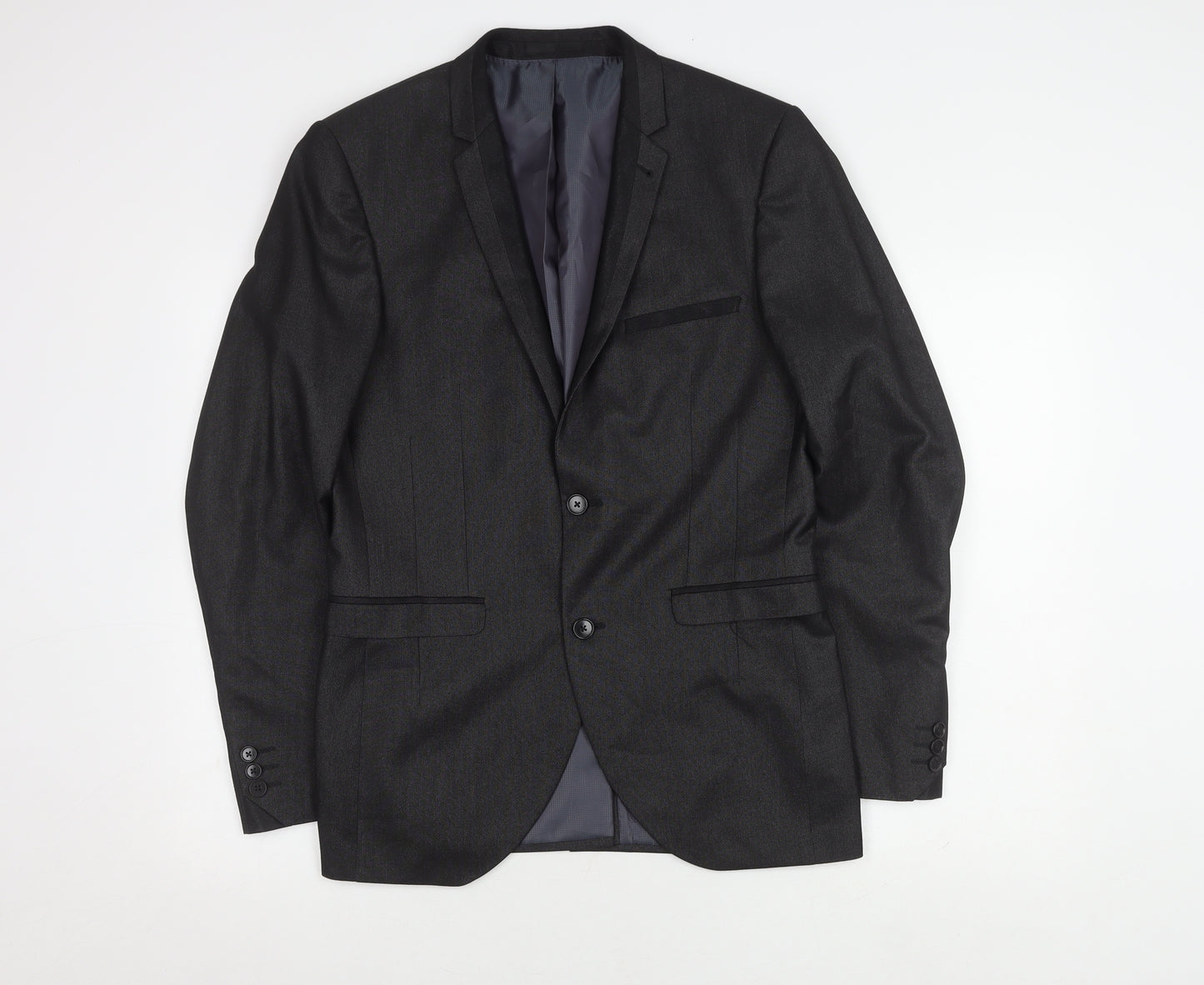 Next Black Men’s 38R Suit Jacket Formal Classic