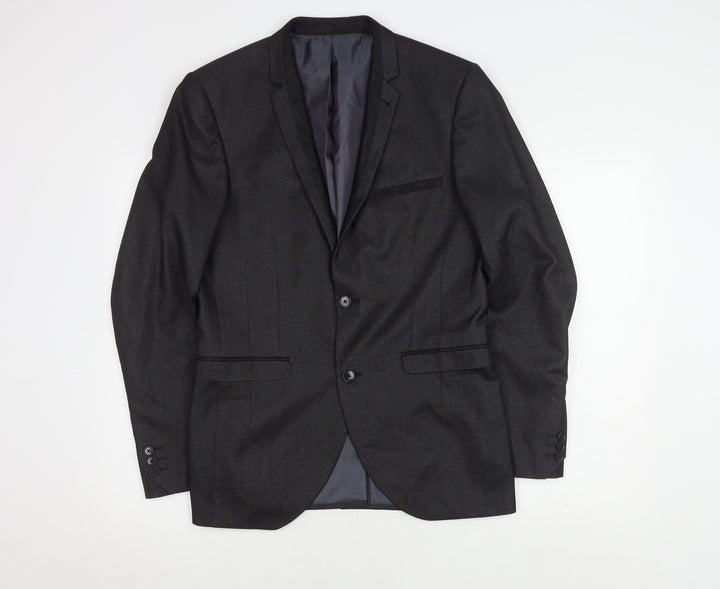 Next Black Men’s 38R Suit Jacket Formal Classic