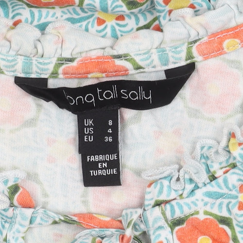 Long Tall Sally Women’s Orange Floral Shift Dress