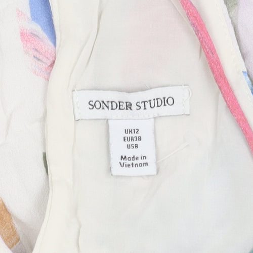 Sonder Studio Women's Multicoloured Halter Tank
