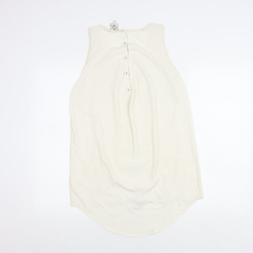 Next Women's Ivory Tank Top - Size 8, Casual Wear