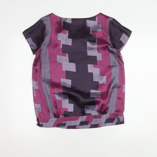 Next Women's Multicoloured Geometric Top Size 12