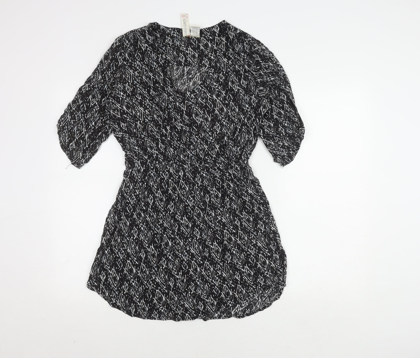 Mimi Chica Women's M Black Geometric Dress