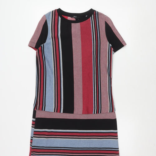 Next Women's Multicoloured Striped Dress Size 6