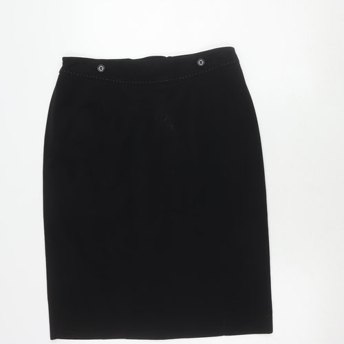 Next Black Pencil Skirt, Women, Size 14