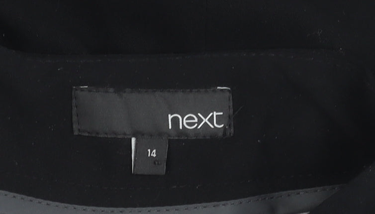 Next Black Pencil Skirt, Women, Size 14
