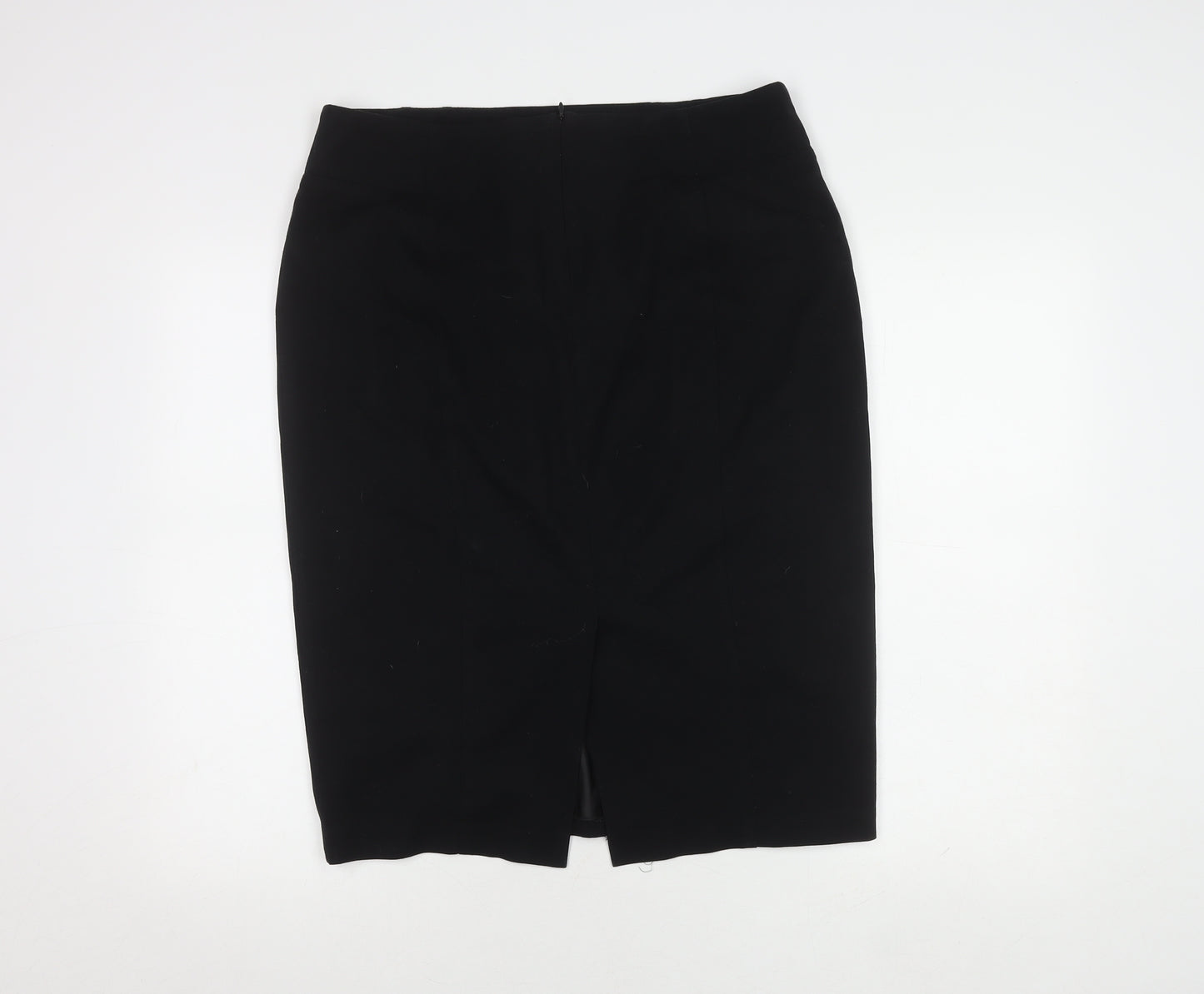 Marks and Spencer Women's Black Pencil Skirt Size 14