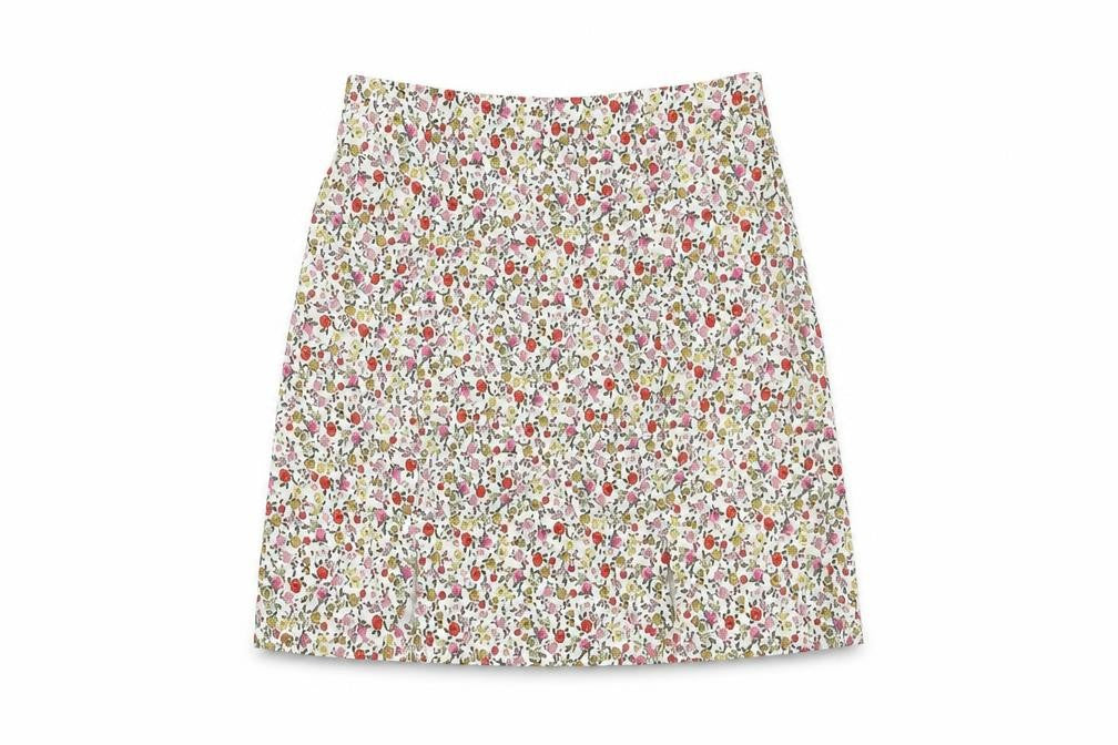 Topshop Women's Floral Pencil Skirt, Size 10, Viscose