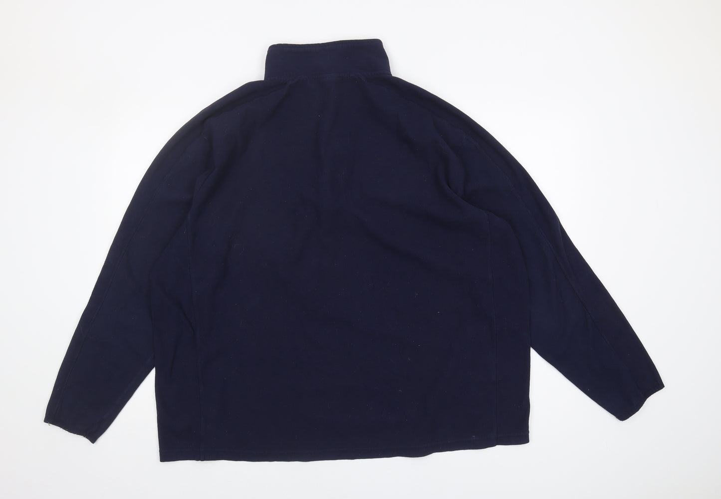Champion Men's Blue 2XL Fleece Zip Sweatshirt
