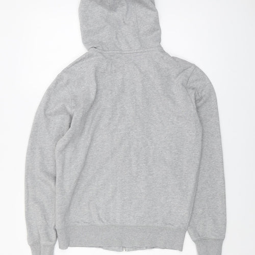 New Balance Men's Grey Full Zip Hoodie - Size S