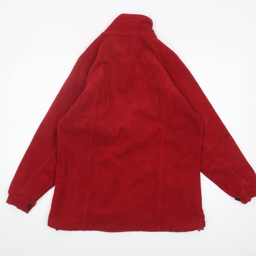 Regatta Women's Red Fleece Jacket Size 12