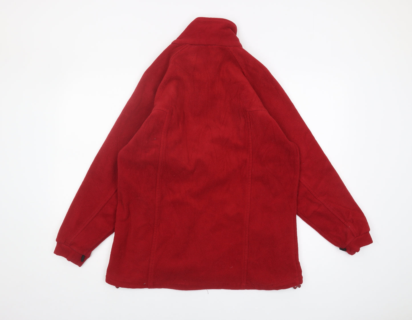 Regatta Women's Red Fleece Jacket Size 12