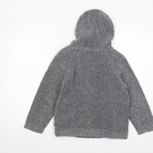 Regatta Boys Grey Pullover Hoodie Fleece 9-10 Years