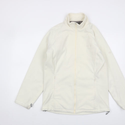 Craghoppers Women's White Fleece Jacket, Size 12