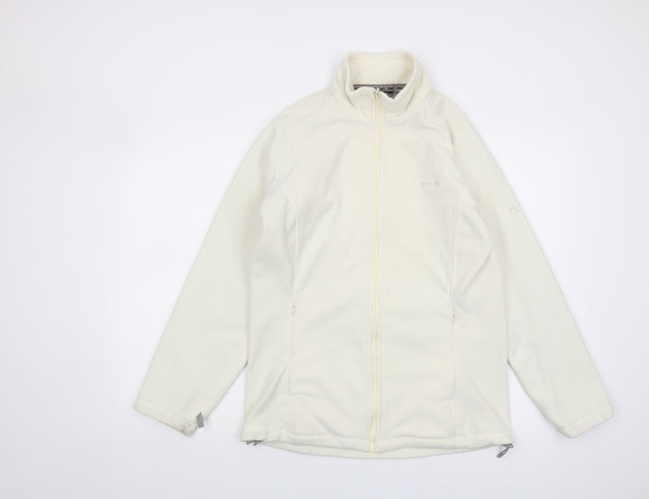 Craghoppers Women's White Fleece Jacket, Size 12