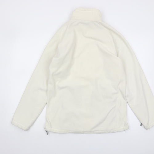 Craghoppers Women's White Fleece Jacket, Size 12