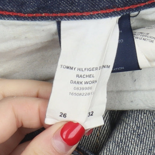 Tommy Hilfiger Women's Blue Jeans, Size 8, Dark Wash