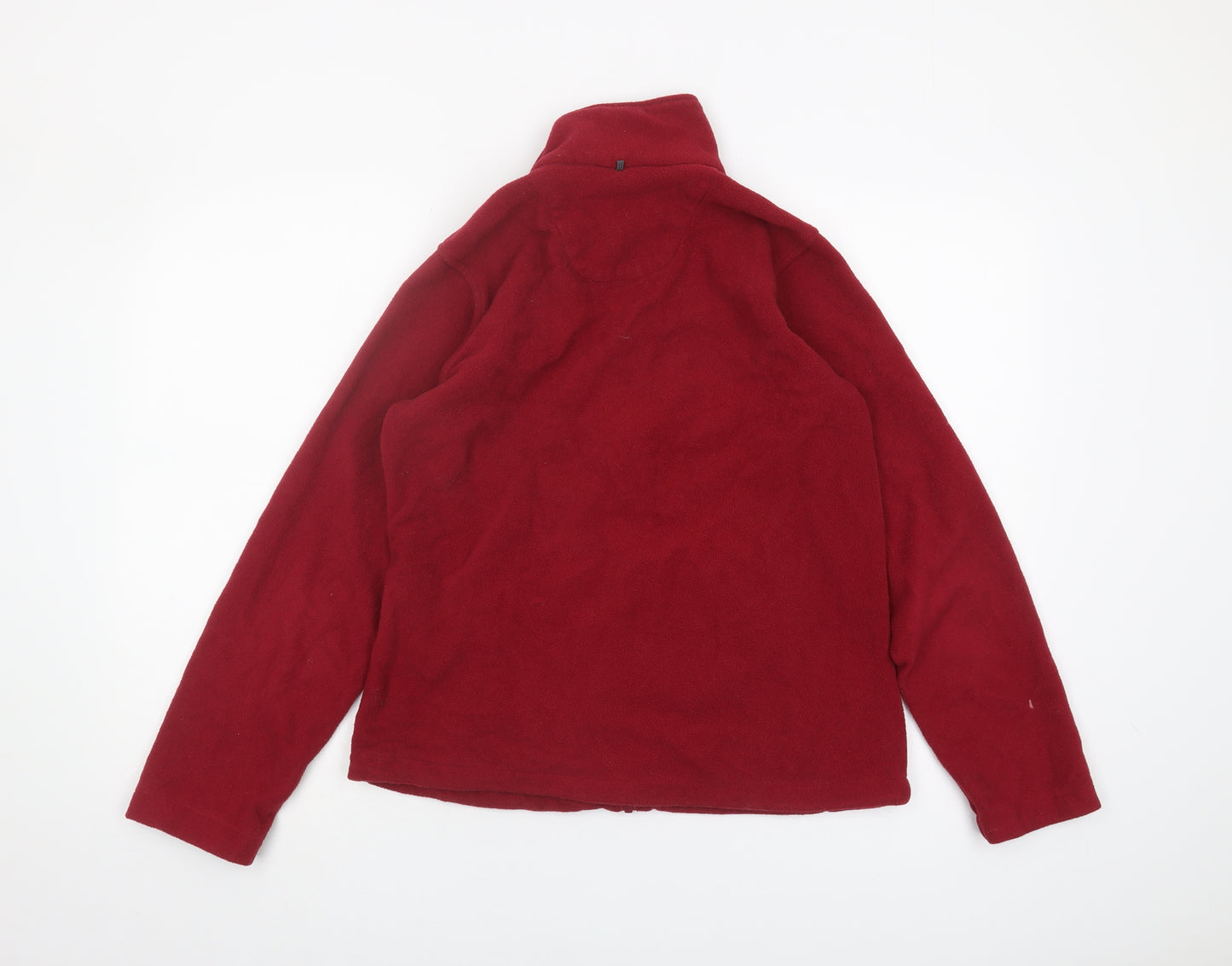 Regatta Women's Red Fleece Jacket Size 12