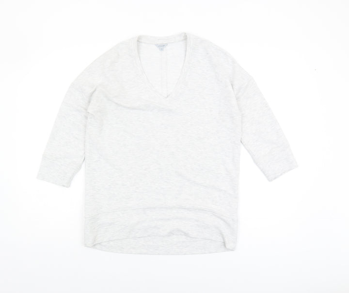 Jigsaw Women's White V-Neck Top XS