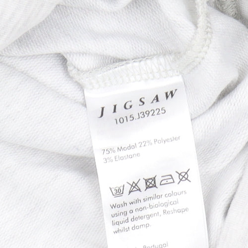 Jigsaw Women's White V-Neck Top XS