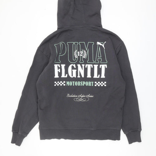 Puma Men's Black Hoodie S Motorsport Pullover
