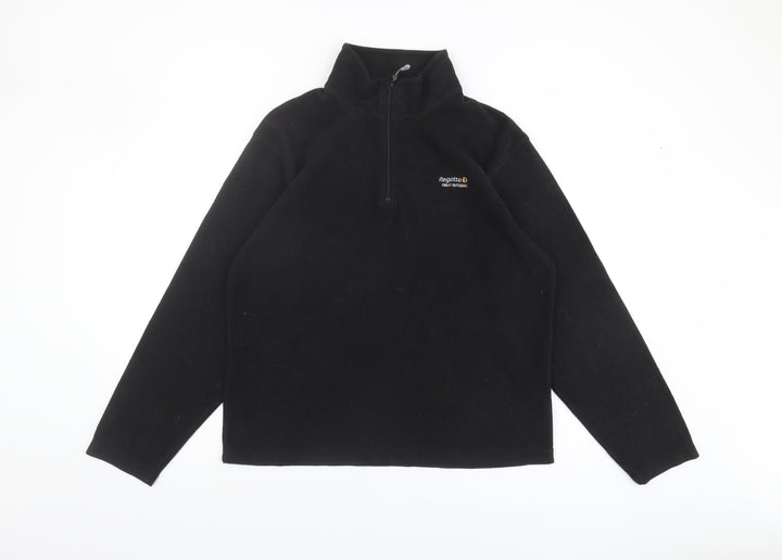 Regatta Men's Black Medium Pullover Fleece Sweatshirt