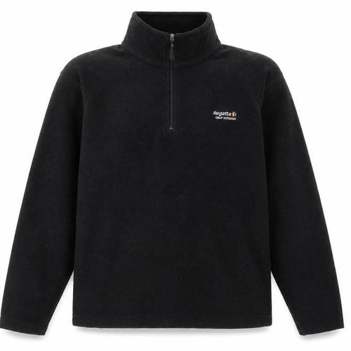 Regatta Men's Black Medium Pullover Fleece Sweatshirt