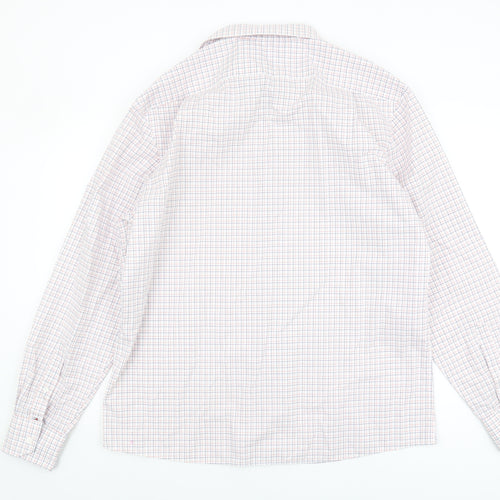 Tommy Hilfiger Men's Multicoloured Check Shirt, 17